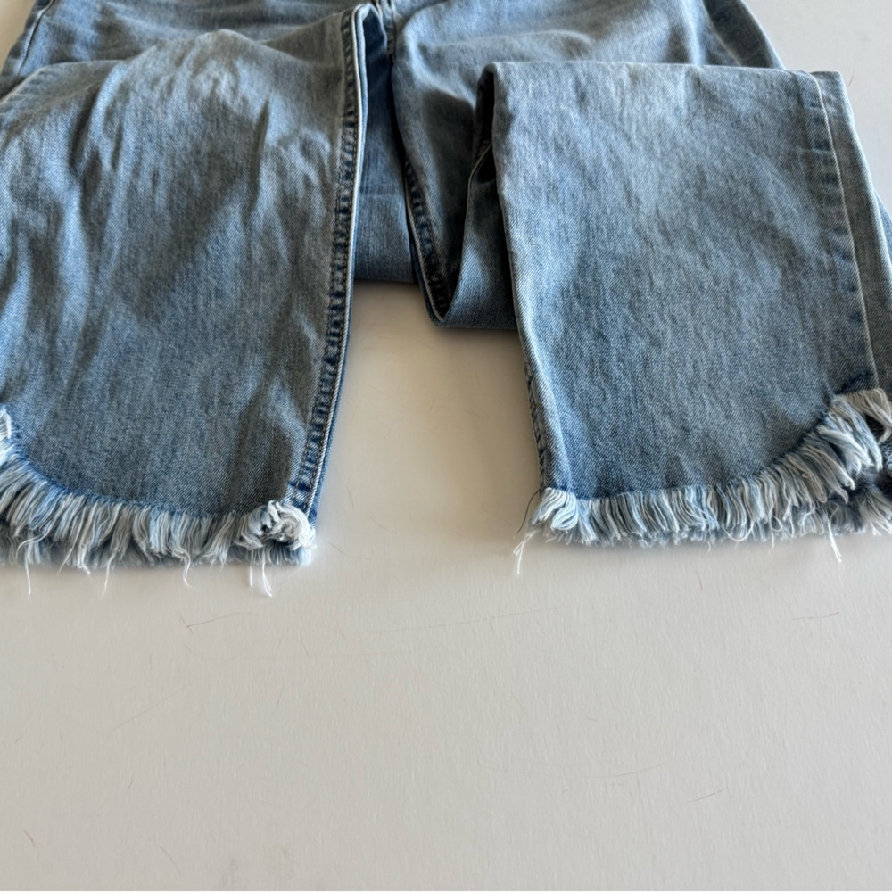 Rewash Jeans,  7/28, Button Fly, Rag Hem, 23” inseam, Like New - Picture 4 of 6